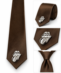 CH to brown tie for men and woman unisex y2k