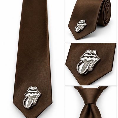 CH to brown tie for men and woman unisex y2k