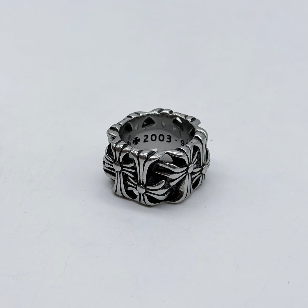 CH Statement Bold Gothic Ring – 100% Stainless Steel