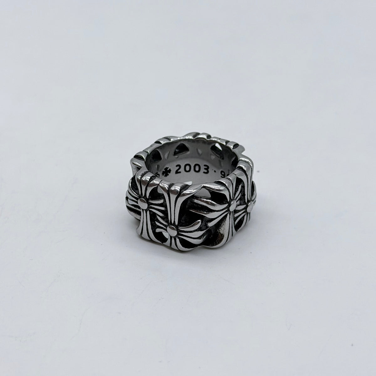 CH Statement Bold Gothic Ring – 100% Stainless Steel