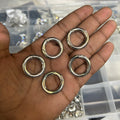 5 pcs Round keychain hook