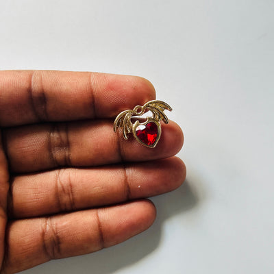 Red heart charm