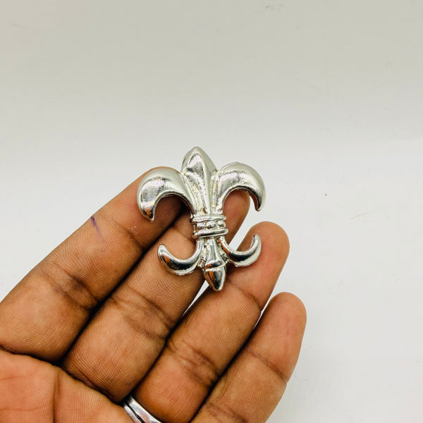 Polished Fleur-de-Lis Pendant