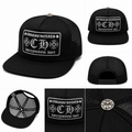 Pack of 3 Piece – Black CH Hollywood Patch Trucker Caps | Urban Fashion Combo
9. Pack of 3 Piece – Triple Black Cross