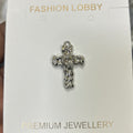 Small heart melting cross