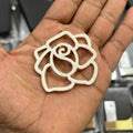 big size rose pendant