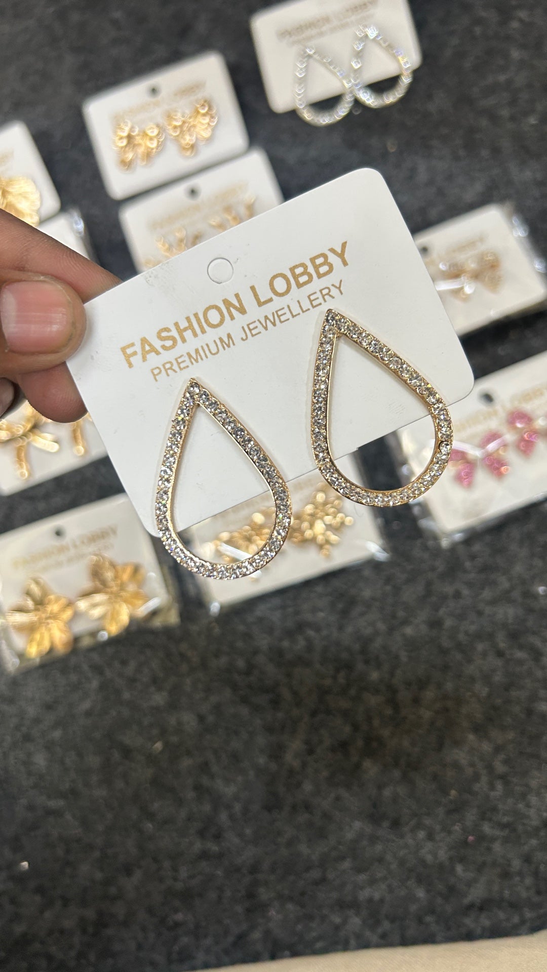 water drop earrings