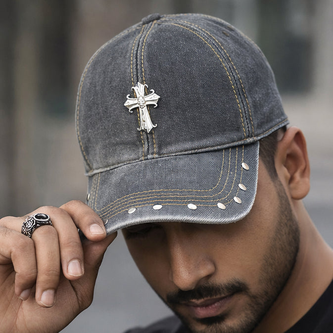 Dark vintage cap