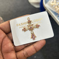 pink cross charms