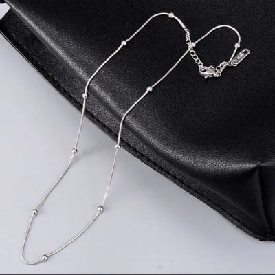 ANTI TARNISH STAINLESS STEEL SILVER CHAIN 20 inch