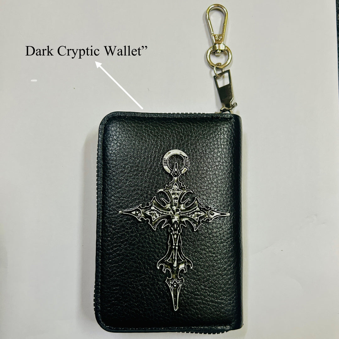 Dark Cryptic wallet for men and women