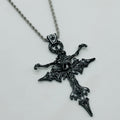 Exclusive The demon cross pendant with stainless steel chain