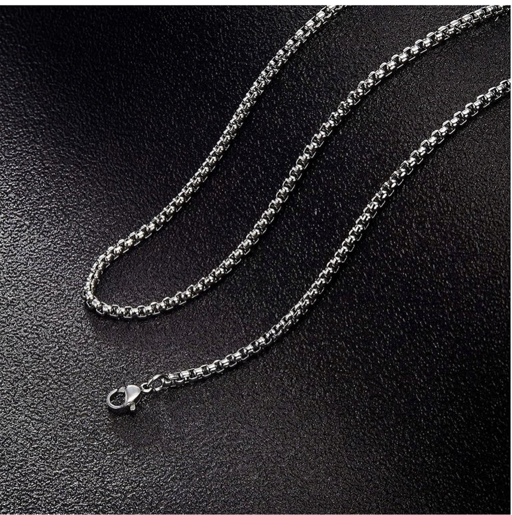 stainless steel box chain for men and women