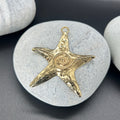 golden star fish charms