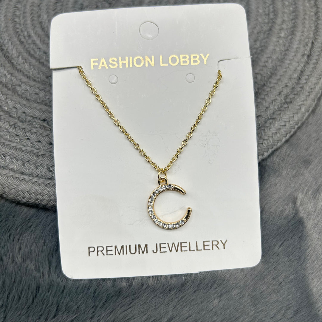 moon necklace