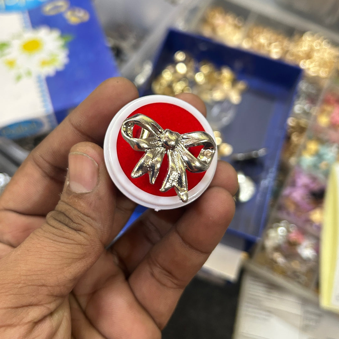 Bow Ring silver
