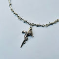 trending Spick chain with silver cross pendant