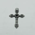Gothic Black stone cross