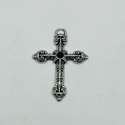 Gothic Black stone cross
