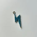 Blue iced thunder charm