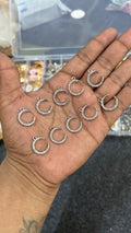 moon charms 10 pcs