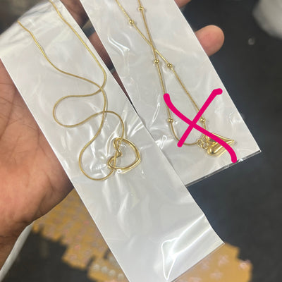anti tarnish necklace single pcs