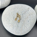 gold music sign charms