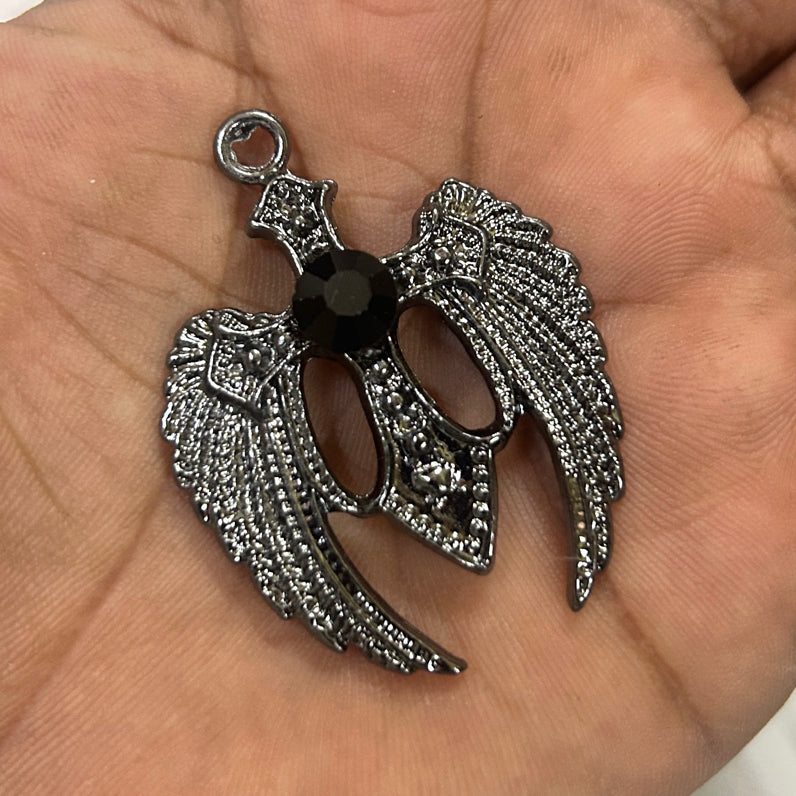 Black dark wings cross