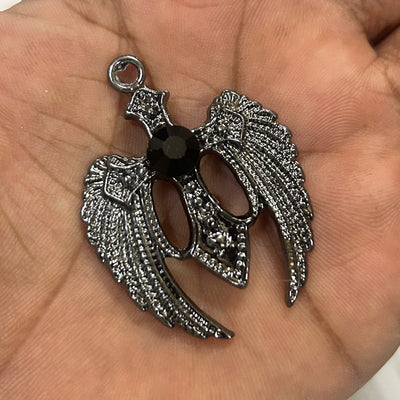 Black dark wings cross