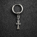 Stainless steel Cross earrings
