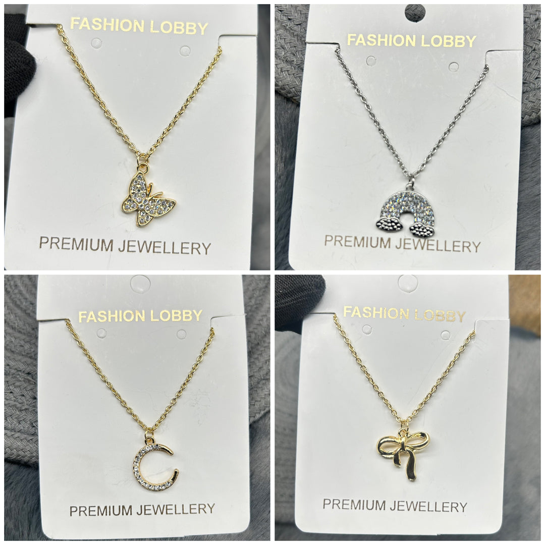 cute charms 4 necklaces