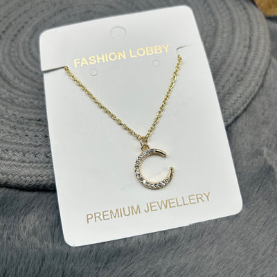 moon necklace