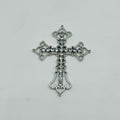 Crystal-Stone Embedded Cross