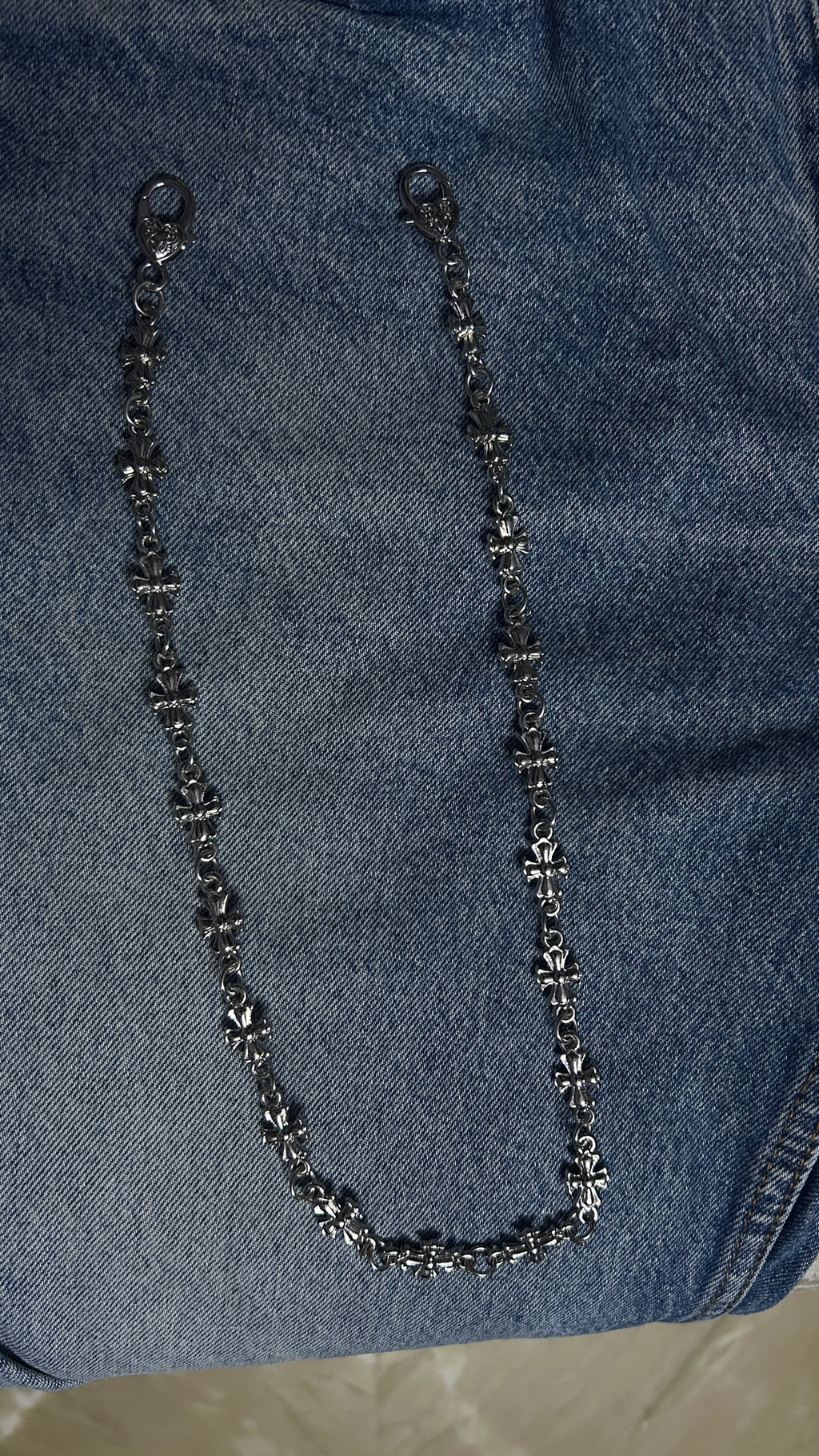 Heartlock Cross Side Chain jeans side chain wallet chain