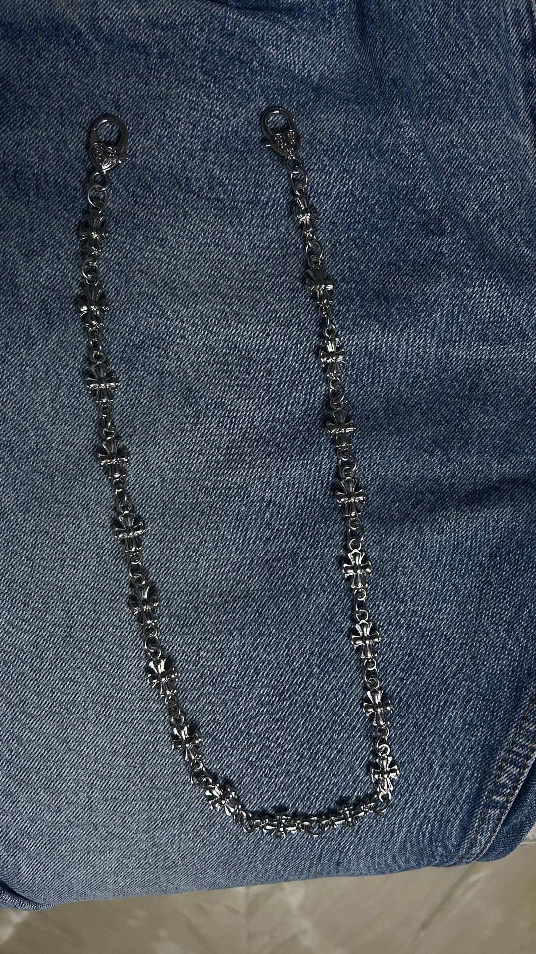 Heartlock Cross Side Chain jeans side chain wallet chain