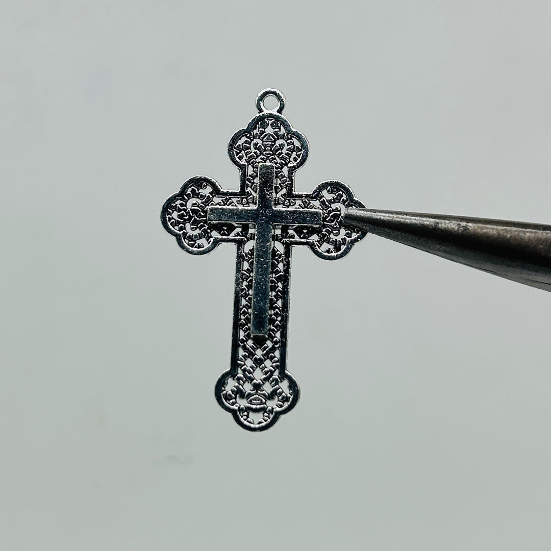 classic Engraved Cross Pendant