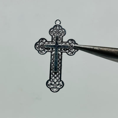 classic Engraved Cross Pendant