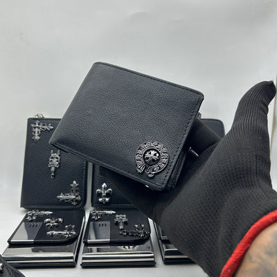 3 Pices pure leather wallet
