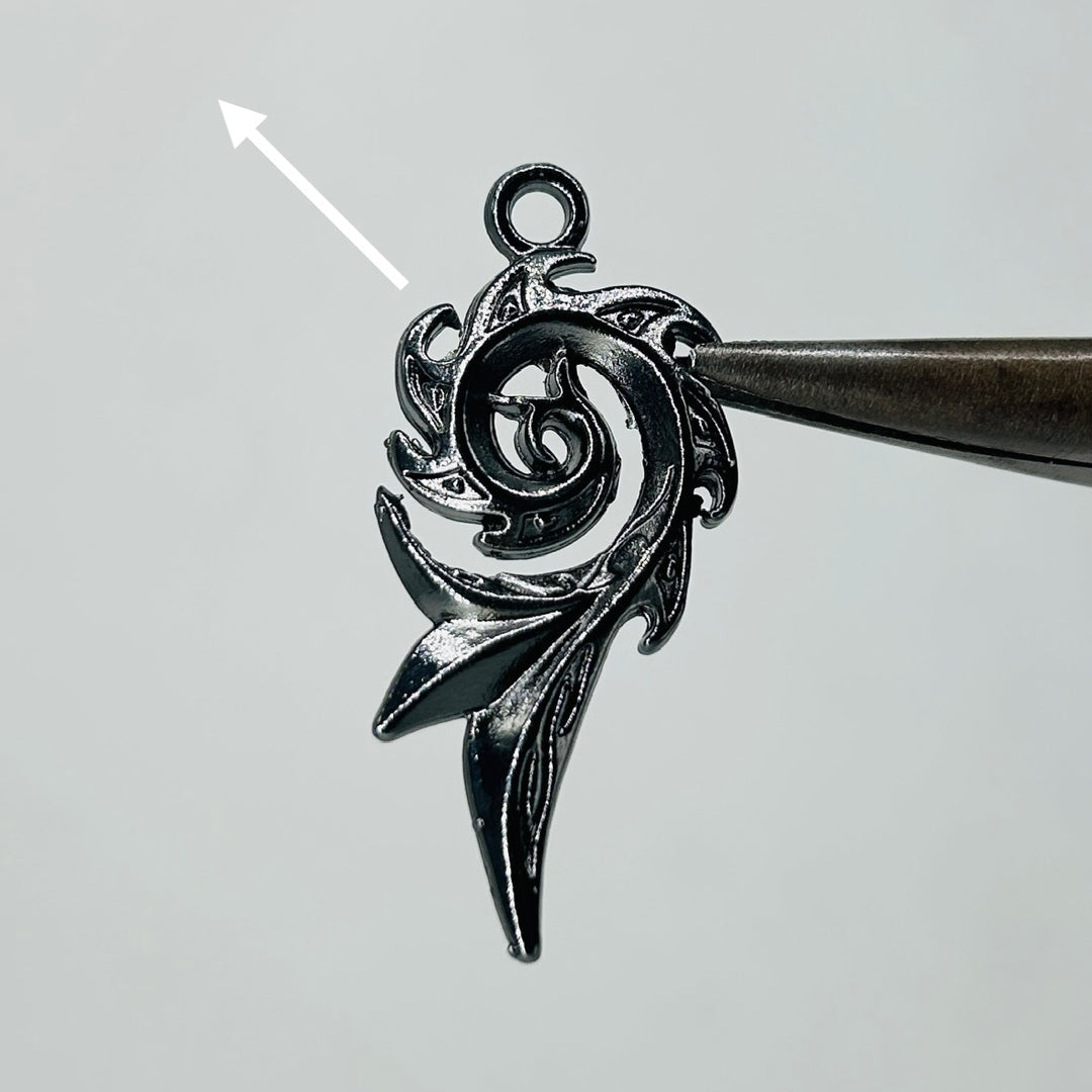 Black gothic charms
