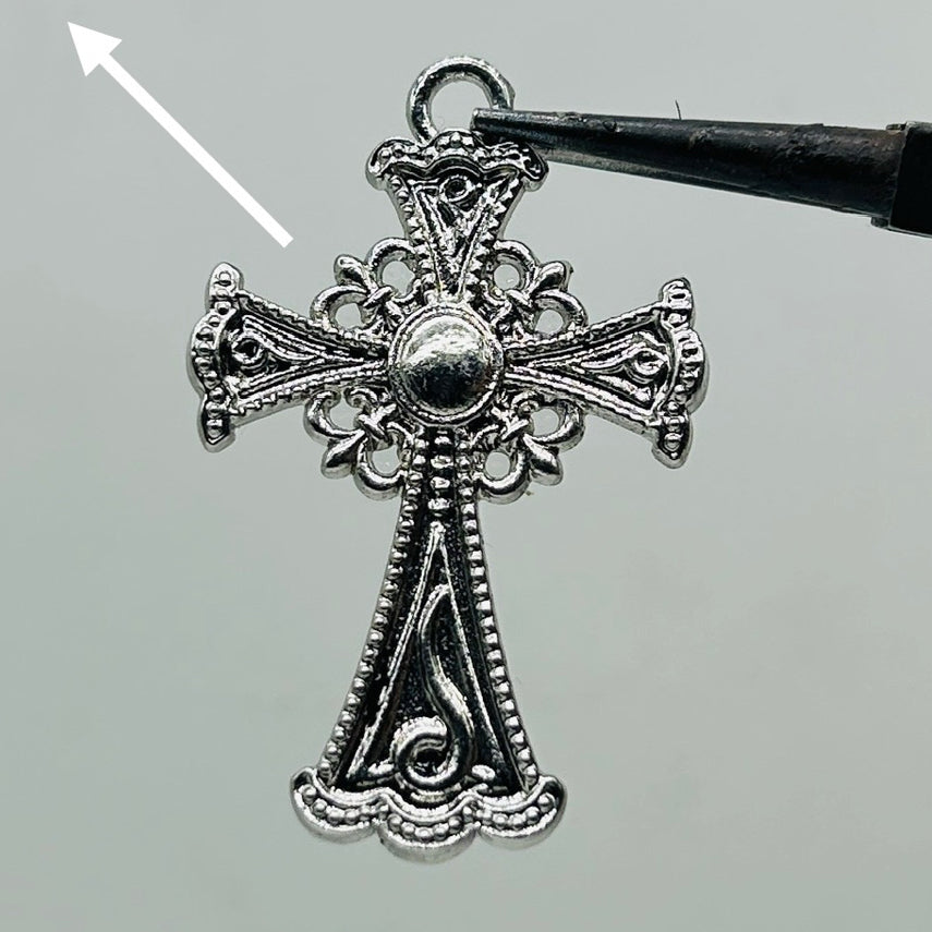 Vintage Faith Cross Pendant