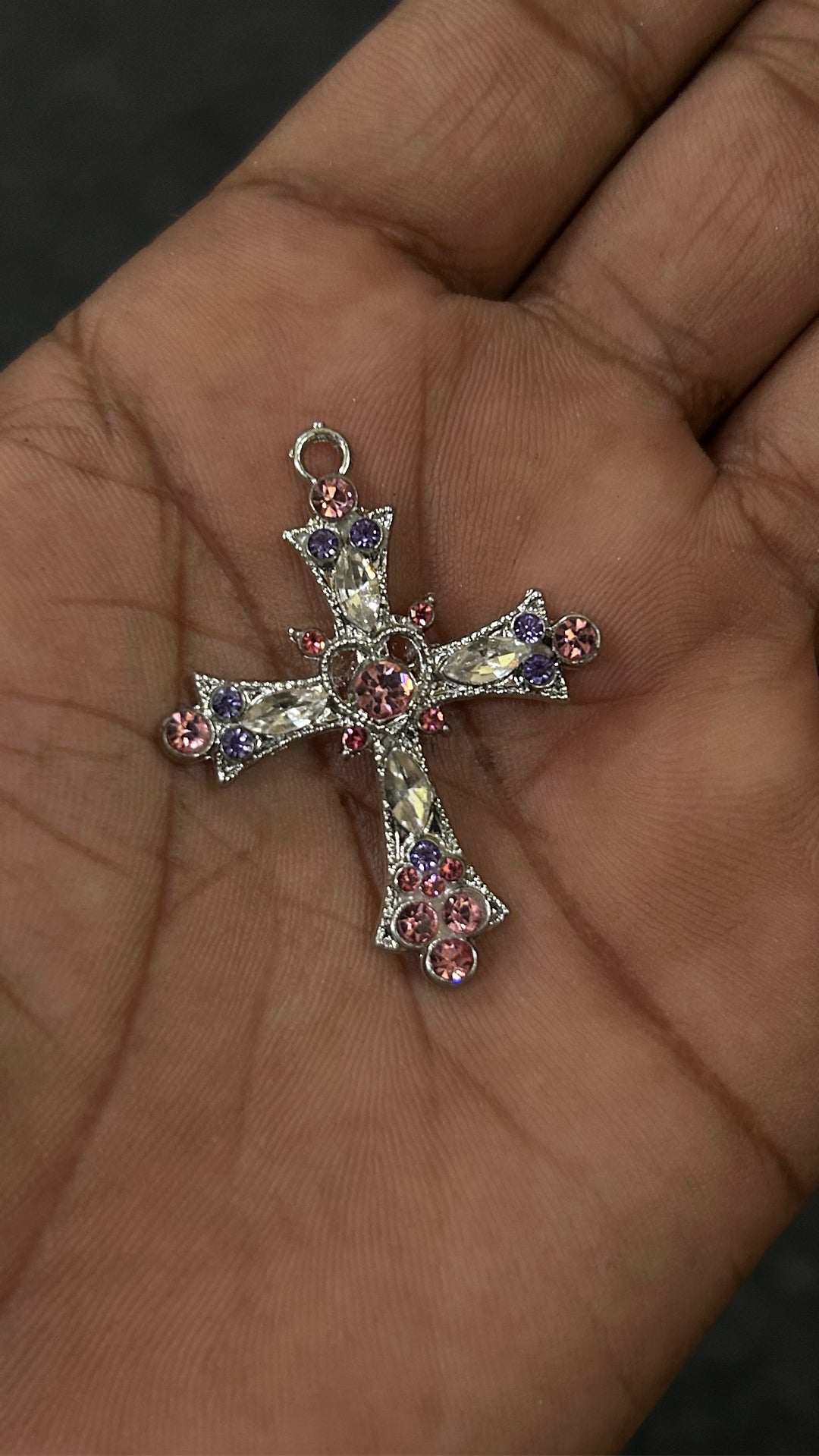 pink purple cross