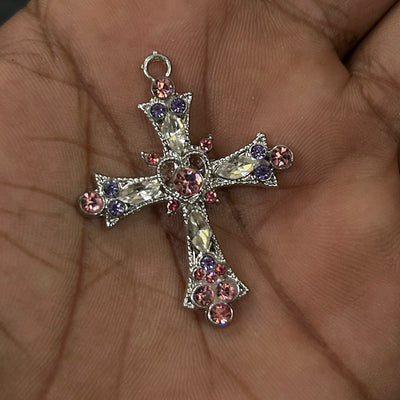 pink purple cross