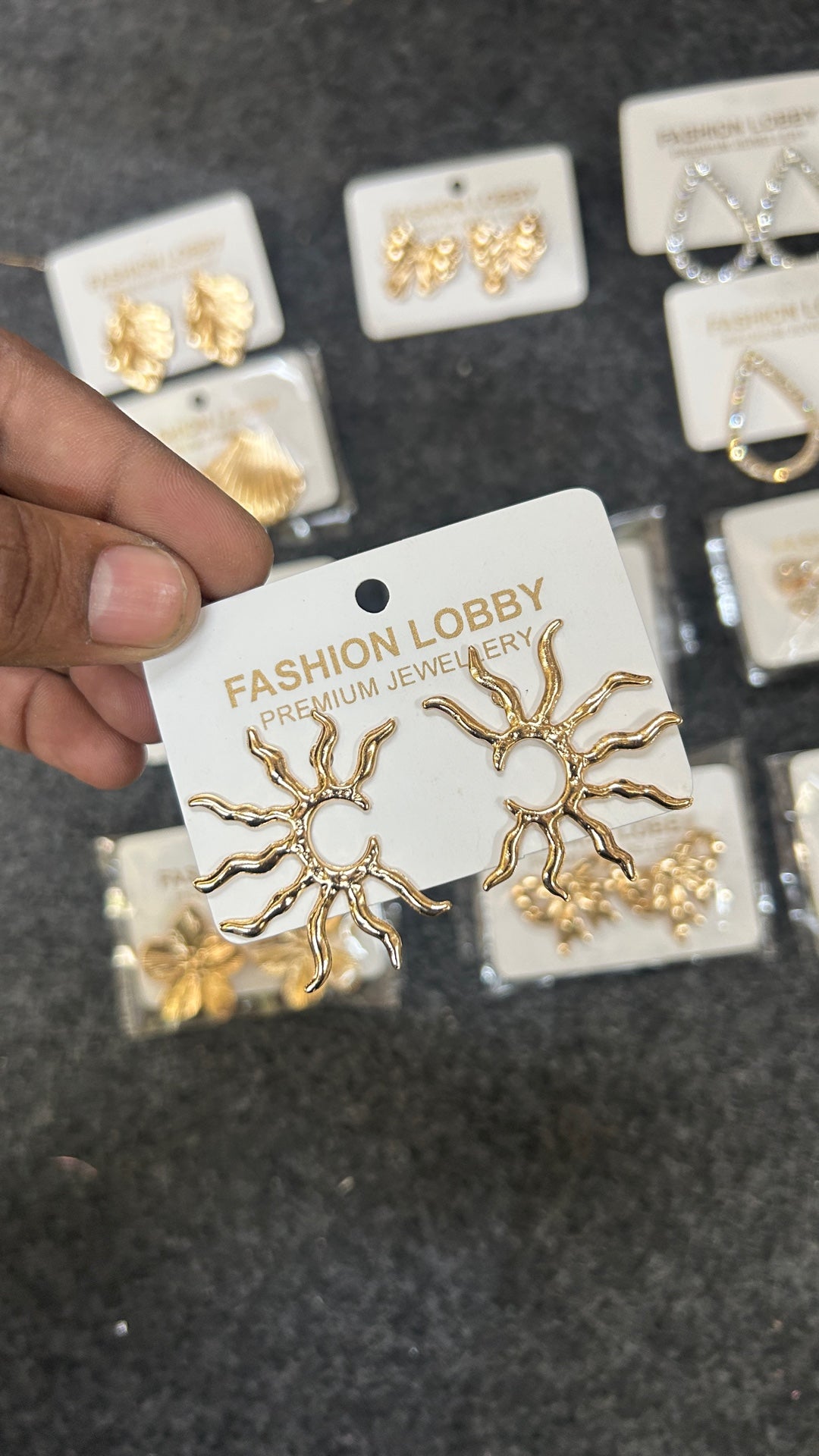 sun earring