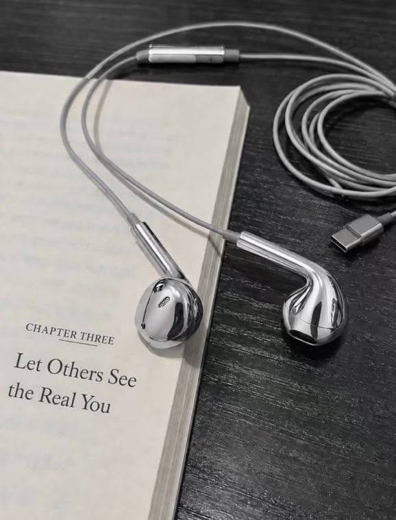 Chrome earphones pack of 6 piece