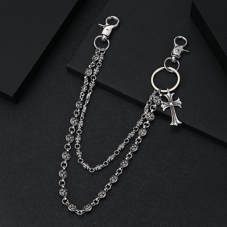 Chrome Jeans side chain