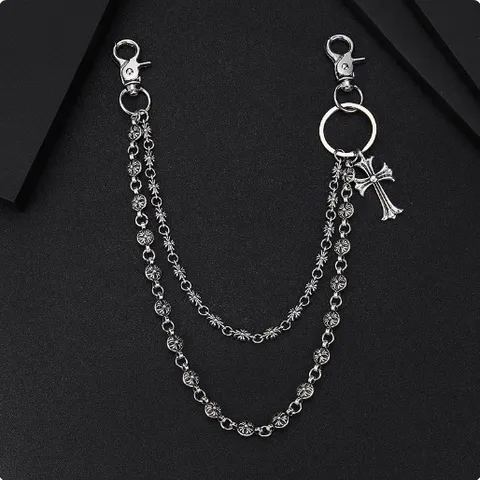 Chrome Jeans side chain
