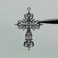assic Engraved Cross Pendant