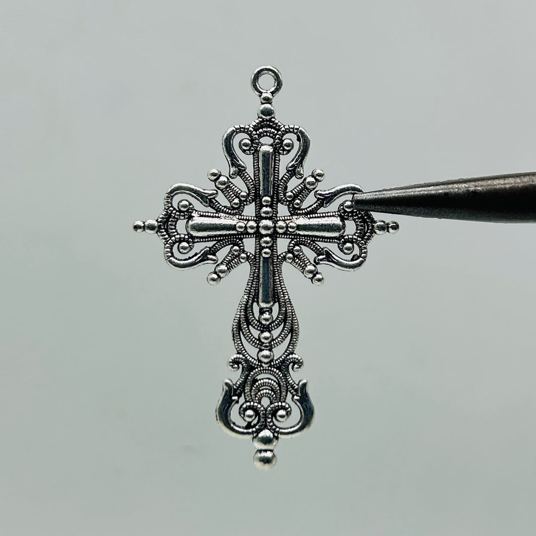 assic Engraved Cross Pendant