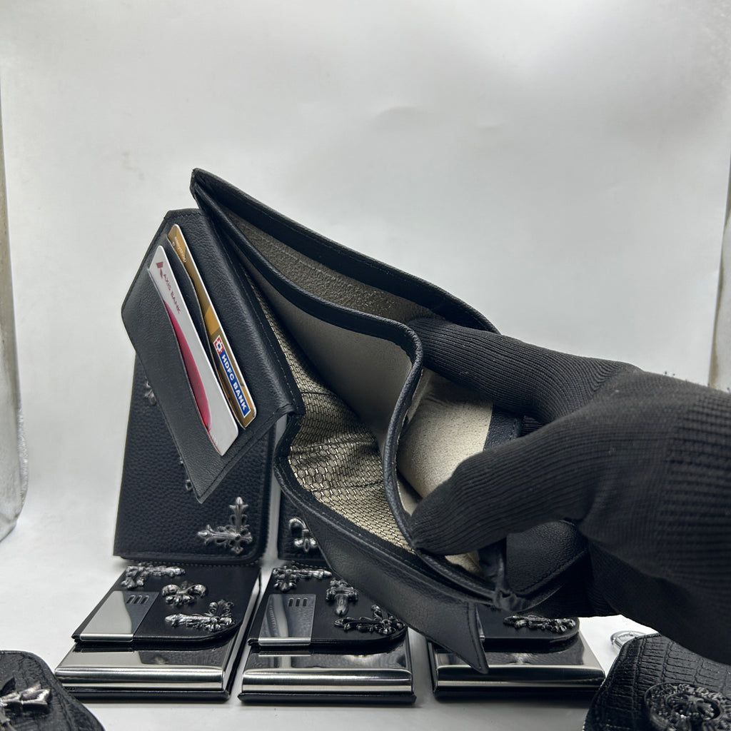 3 Pices pure leather wallet