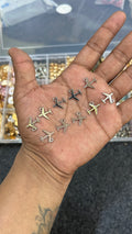 plane charms 10 pcs